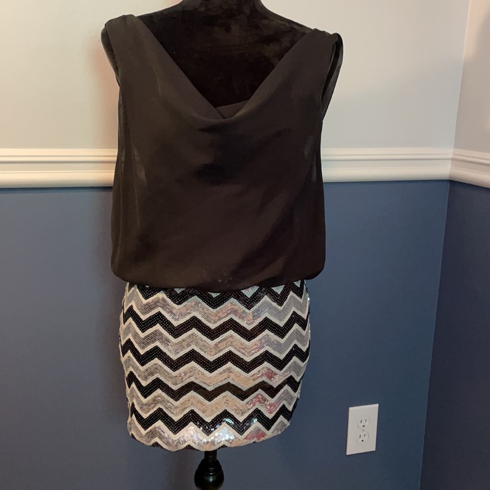 “As you Wish” Chevron Dress
